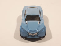 2015 Hot Wheels HW Workshop: Night Burnerz Ryura LX Pearl Sky Blue Die Cast Toy Car Vehicle