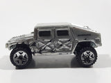 2006 Hot Wheels Chrome Burnerz Humvee General Corp Chrome Die Cast Toy Car Vehicle