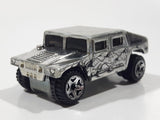 2006 Hot Wheels Chrome Burnerz Humvee General Corp Chrome Die Cast Toy Car Vehicle