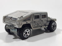 2006 Hot Wheels Chrome Burnerz Humvee General Corp Chrome Die Cast Toy Car Vehicle