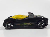 2002 Hot Wheels Power Launcher Power Pipes Black Die Cast Toy Car Vehicle