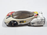 1998 Hot Wheels Artistic License Series Alien White Die Cast Toy Car Vehicle