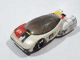 1998 Hot Wheels Artistic License Series Alien White Die Cast Toy Car Vehicle