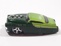 2004 Hot Wheels First Editions HardNoze '49 Merc (HardNoze) Dark Green and Light Green Die Cast Toy Car Hot Rod Vehicle