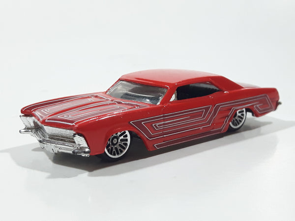 2006 Hot Wheels '64 Riviera Red Die Cast Toy Muscle Car Vehicle