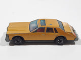 Vintage 1983 Hot Wheels Cadillac Seville Metalflake Gold Die Cast Toy Car Vehicle