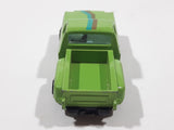 1980s Yatming No. 1601 Chevy Stepside Pickup Truck Green Die Cast Toy Car Vehicle