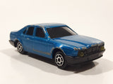 Vintage Majorette Sonic Flashers BMW 750i Blue Die Cast Toy Car Vehicle