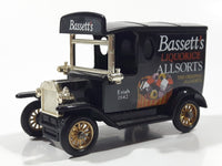 Lledo Days Gone 1920 Model T Ford Bassett's Liquorice Allsorts Black Delivery Truck Die Cast Toy Car Vehicle