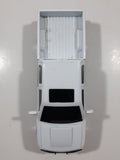 ERTL John Deere Pickup Truck White Plastic and Pressed Steel Die Cast Toy Car Vehicle 8 1/2" Long
