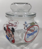 Disneyland Mickey's Candy Company 5 1/2" Tall Anchor Hocking Glass Candy Jar Made in U.S.A.