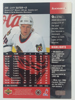 1996-97 Upper Deck NHL Ice Hockey Trading Cards (Individual)