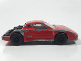 Vintage Majorette No. 280 Ferrari F40 Red Die Cast Toy Car Vehicle Opening Rear Hood 1/58 Scale