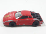 Vintage Majorette No. 280 Ferrari F40 Red Die Cast Toy Car Vehicle Opening Rear Hood 1/58 Scale