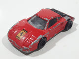 Vintage Majorette No. 280 Ferrari F40 Red Die Cast Toy Car Vehicle Opening Rear Hood 1/58 Scale