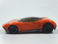 2005 Hot Wheels First Editions: X‑Raycers Phastasm Transparent Orange Die Cast Toy Car Vehicle