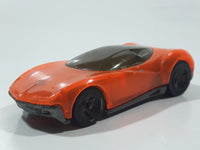 2005 Hot Wheels First Editions: X‑Raycers Phastasm Transparent Orange Die Cast Toy Car Vehicle