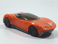 2005 Hot Wheels First Editions: X‑Raycers Phastasm Transparent Orange Die Cast Toy Car Vehicle