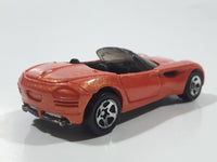 1998 Hot Wheels Dodge Concept Car Copperhead Convertible Chrysler Corporation Metalflake Red Orange Die Cast Toy Car Vehicle