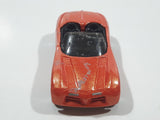 1998 Hot Wheels Dodge Concept Car Copperhead Convertible Chrysler Corporation Metalflake Red Orange Die Cast Toy Car Vehicle