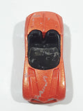 1998 Hot Wheels Dodge Concept Car Copperhead Convertible Chrysler Corporation Metalflake Red Orange Die Cast Toy Car Vehicle