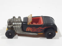 1994 Hot Wheels Roadster Flame Rider Black Die Cast Toy Hot Rod Car Vehicle McDonald's Happy Meal