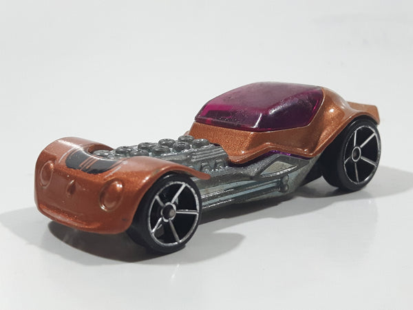 2007 Hot Wheels Code Car Dieselboy Metalflake Copper Die Cast Toy Car Vehicle