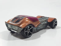 2007 Hot Wheels Code Car Dieselboy Metalflake Copper Die Cast Toy Car Vehicle