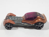 2007 Hot Wheels Code Car Dieselboy Metalflake Copper Die Cast Toy Car Vehicle