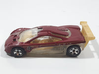 2008 Hot Wheels Top Speed GT Prototype 12 Metalflake Red Die Cast Toy Car Vehicle