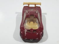 2008 Hot Wheels Top Speed GT Prototype 12 Metalflake Red Die Cast Toy Car Vehicle