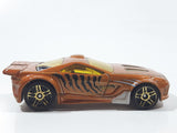 2013 Hot Wheels Street Beasts Scorcher Metallic Orange Die Cast Toy Car Vehicle