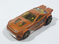 2013 Hot Wheels Street Beasts Scorcher Metallic Orange Die Cast Toy Car Vehicle