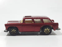 1996 Hot Wheels Classic Nomad Metalflake Red Die Cast Toy Station Wagon Car Vehicle