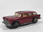 1996 Hot Wheels Classic Nomad Metalflake Red Die Cast Toy Station Wagon Car Vehicle