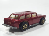 1996 Hot Wheels Classic Nomad Metalflake Red Die Cast Toy Station Wagon Car Vehicle