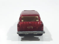 1996 Hot Wheels Classic Nomad Metalflake Red Die Cast Toy Station Wagon Car Vehicle