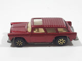 1996 Hot Wheels Classic Nomad Metalflake Red Die Cast Toy Station Wagon Car Vehicle