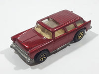 1996 Hot Wheels Classic Nomad Metalflake Red Die Cast Toy Station Wagon Car Vehicle