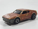 1989 Hot Wheels Color Racers II Wind Splitter Brown Die Cast Toy Car Vehicle