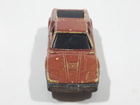 1989 Hot Wheels Color Racers II Wind Splitter Brown Die Cast Toy Car Vehicle