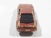 1989 Hot Wheels Color Racers II Wind Splitter Brown Die Cast Toy Car Vehicle