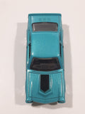 2009 Hot Wheels Custom V-8 Vega Turquoise Blue Die Cast Toy Muscle Car Vehicle