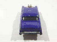 1999 Hot Wheels Shell Gas Station Playset '57 Chevy Purple Die Cast Toy Muscle Car Vehicle