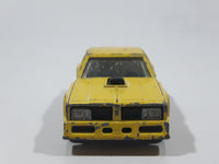 1982 Hot Wheels Flat Out 442 Yellow Die Cast Toy Muscle Car Vehicle GHO - Hong Kong