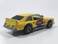 1982 Hot Wheels Flat Out 442 Yellow Die Cast Toy Muscle Car Vehicle GHO - Hong Kong