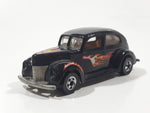 1983 Hot Wheels Hot Ones '40 Ford 2-Door Black Die Cast Toy Hot Rod Car Vehicle