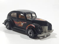 1983 Hot Wheels Hot Ones '40 Ford 2-Door Black Die Cast Toy Hot Rod Car Vehicle