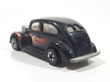 1983 Hot Wheels Hot Ones '40 Ford 2-Door Black Die Cast Toy Hot Rod Car Vehicle