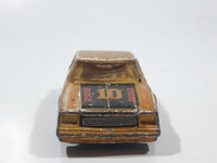 1983 Hot Wheels Mirada Stocker Metallic Gold Die Cast Toy Muscle Car Vehicle